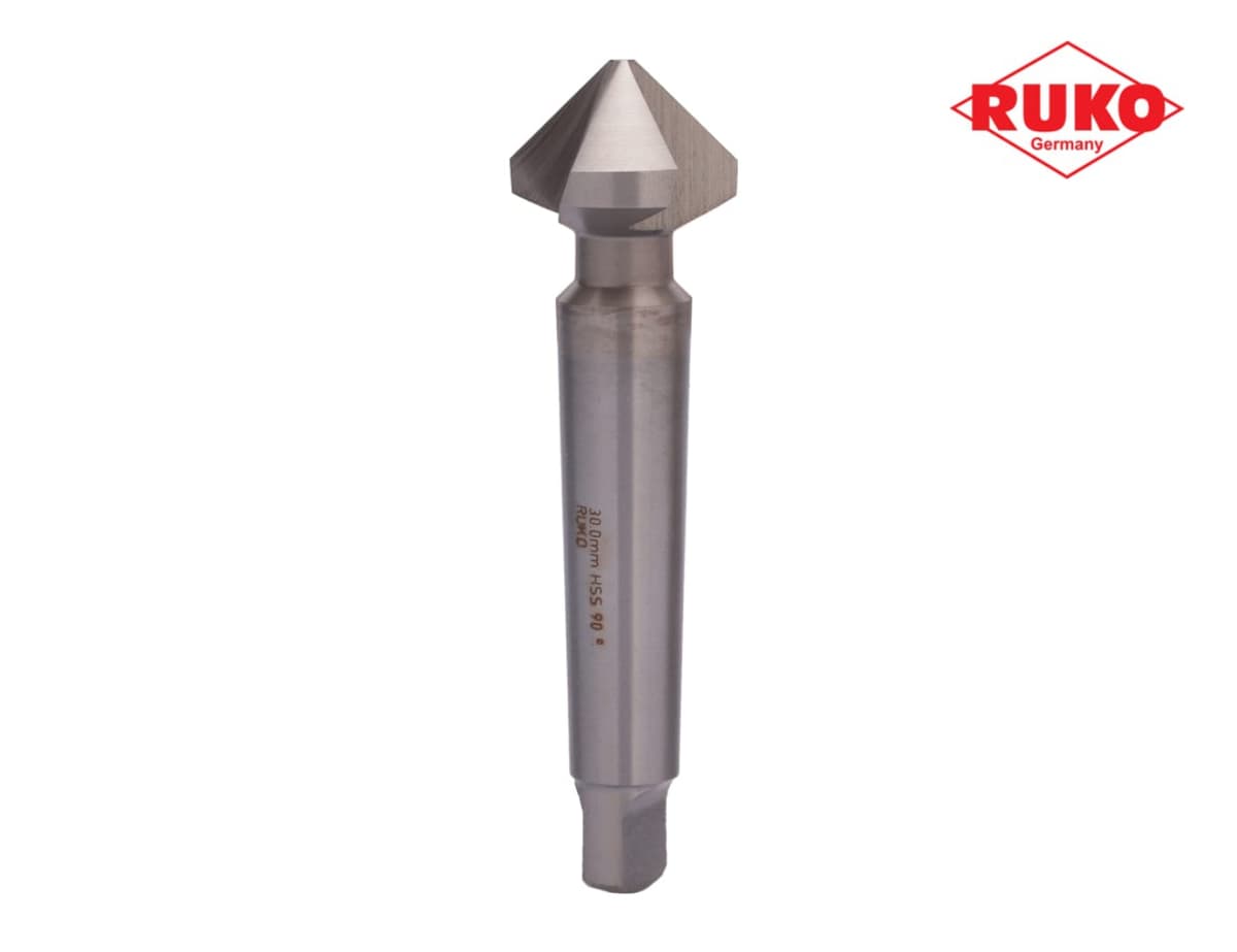 Зенковка RUKO к/х 90° 30,0 мм HSS-G 3z DIN335D L112 мм KM2 102134