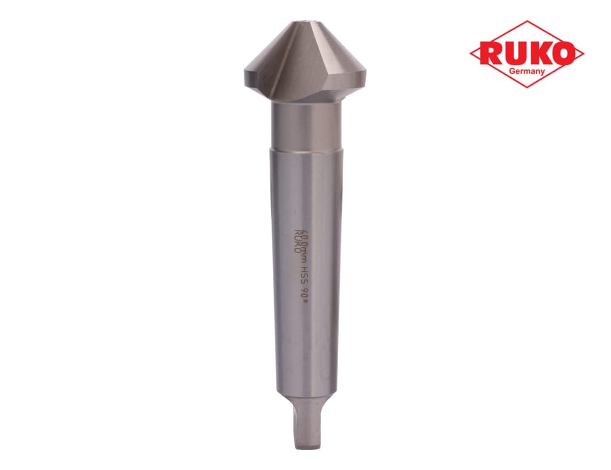 Зенковка RUKO к/х 90° 40,0 мм HSS-G 3z DIN335D L140 мм KM3 102138