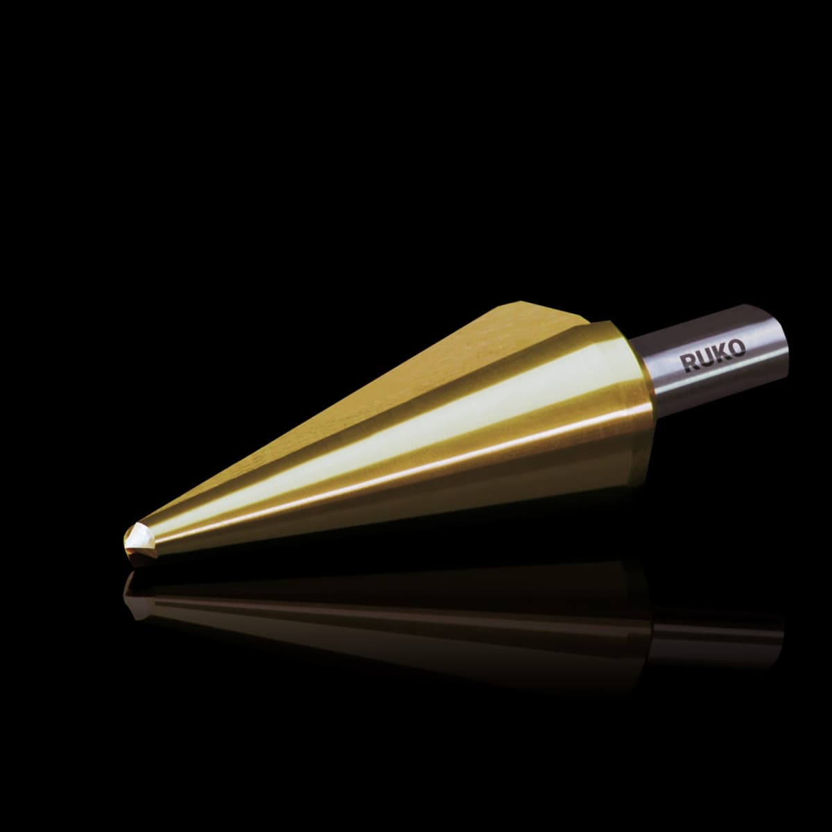 Сверло конусное RUKO HSS-G TiN 5-31 мм L=103 мм d=9 мм 101008T