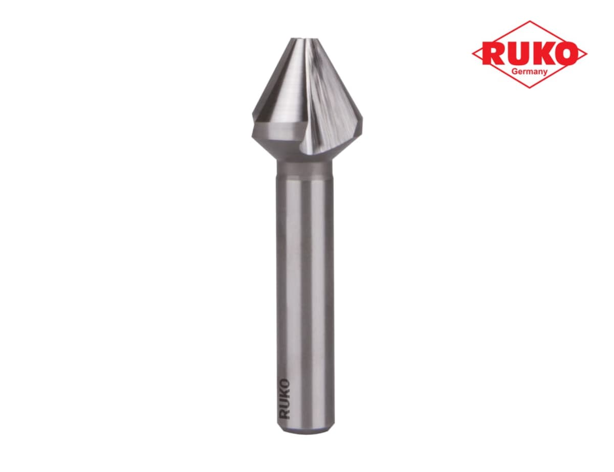 Зенковка RUKO ц/х 60° 25,0 мм HSS-G 3z DIN334C L71 мм Ø10 мм 102207