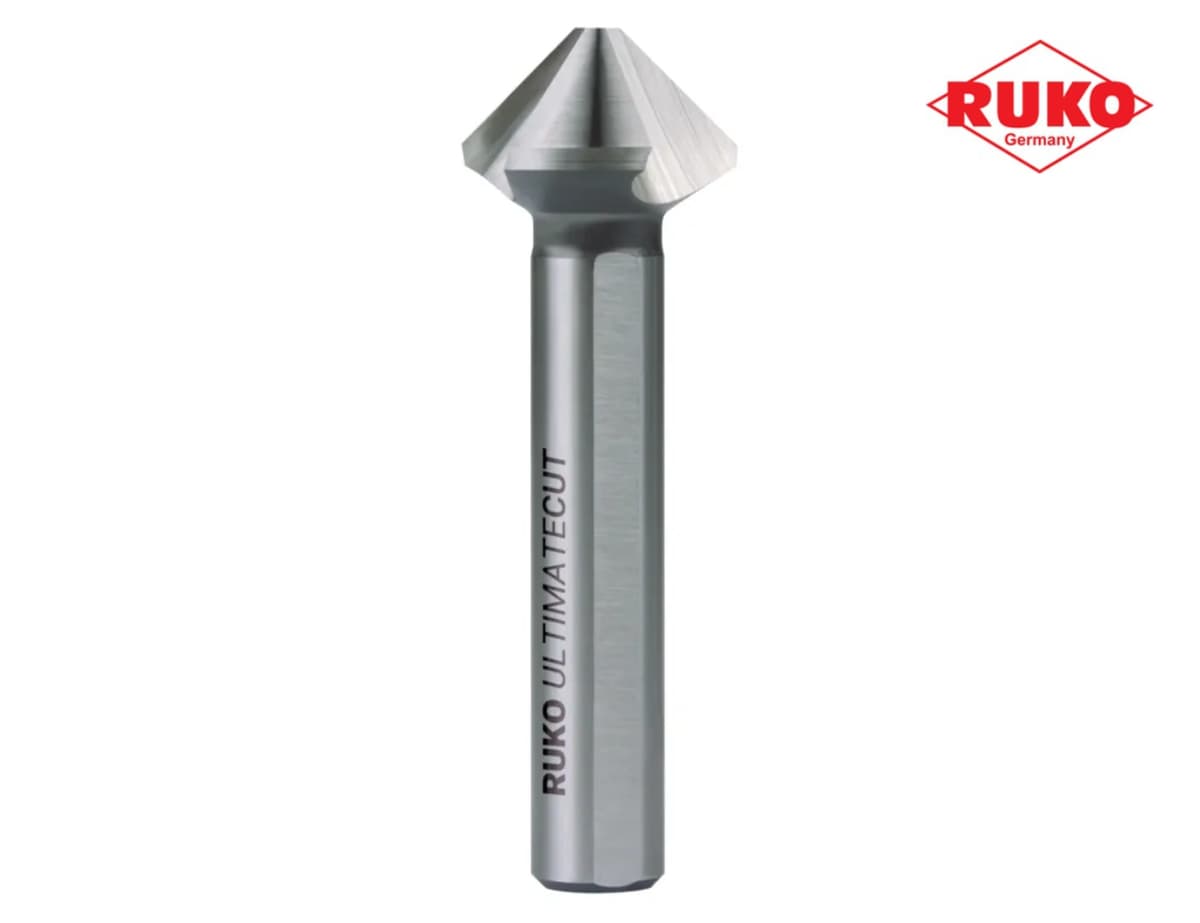 Зенковка RUKO UltimateCut ц/х 90° 20,5 мм HSS-G 3z DIN335C L63 мм Ø10 мм 102781
