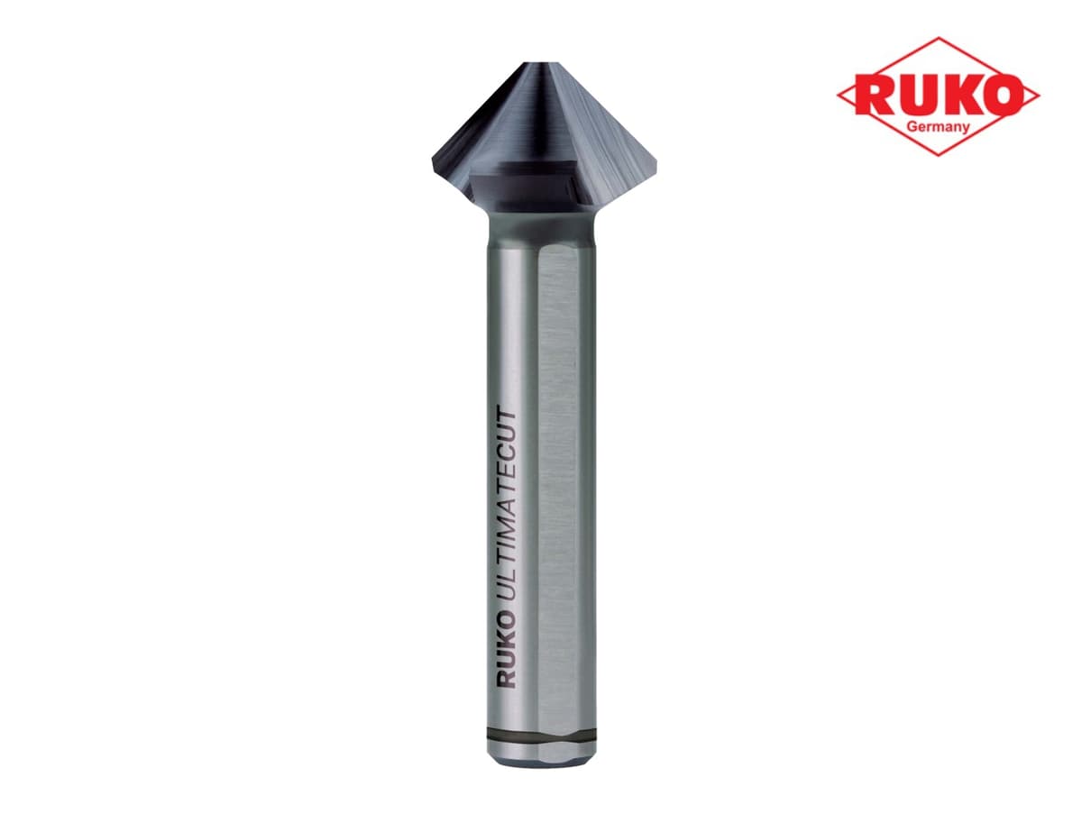 Зенковка RUKO UltimateCut ц/х 90° 6,3 мм HSSE-Co5 RunaTec 3z DIN335C L45 мм Ø5 мм 102767EP