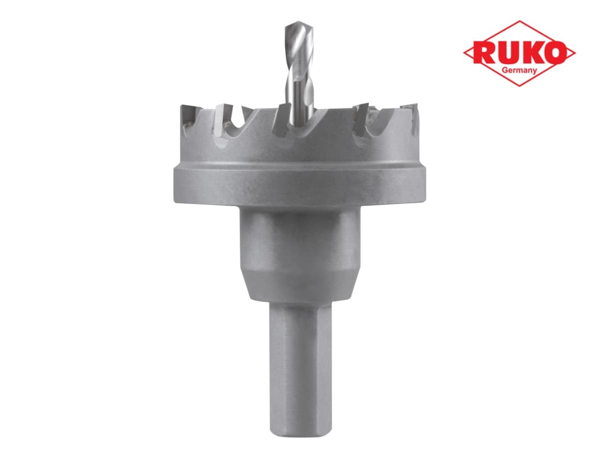 Твердосплавная коронка по металлу RUKO 32 мм TCT(HM-тв.зубья) S10 мм 105032