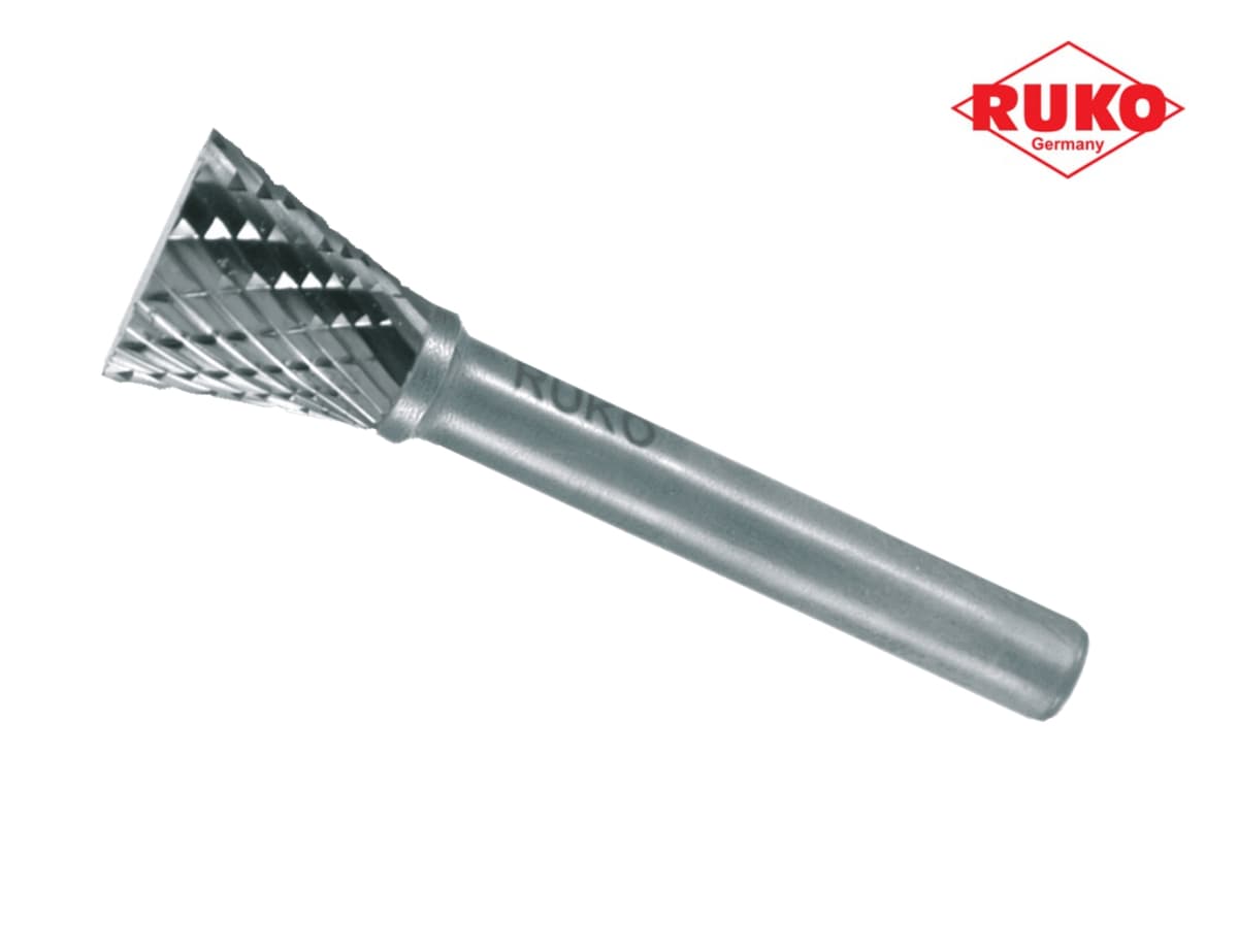 Бор-фреза твердосплавная RUKO HM N(WKN) 10,0x13x53x6 мм 116240