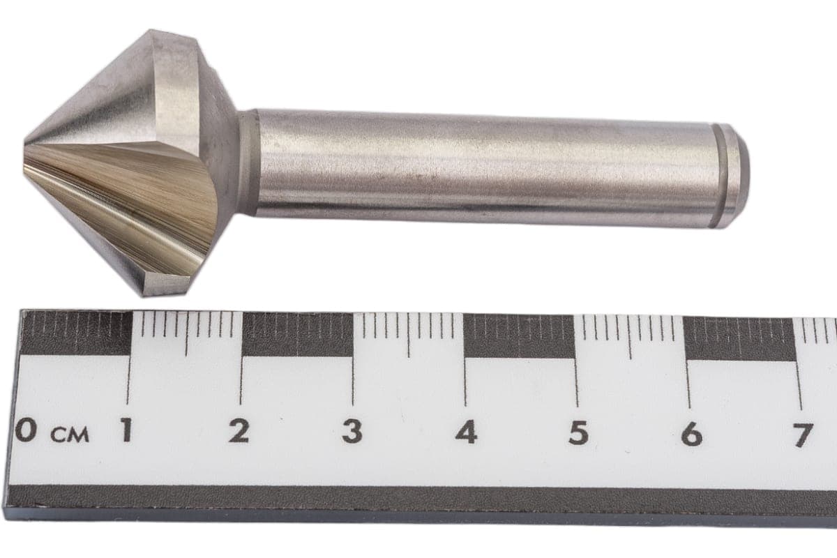 Зенковка RUKO ц/х 90° 25,0 мм HSSE-Co5 3z DIN335C L67 мм Ø10 мм M12(BF) 102123E