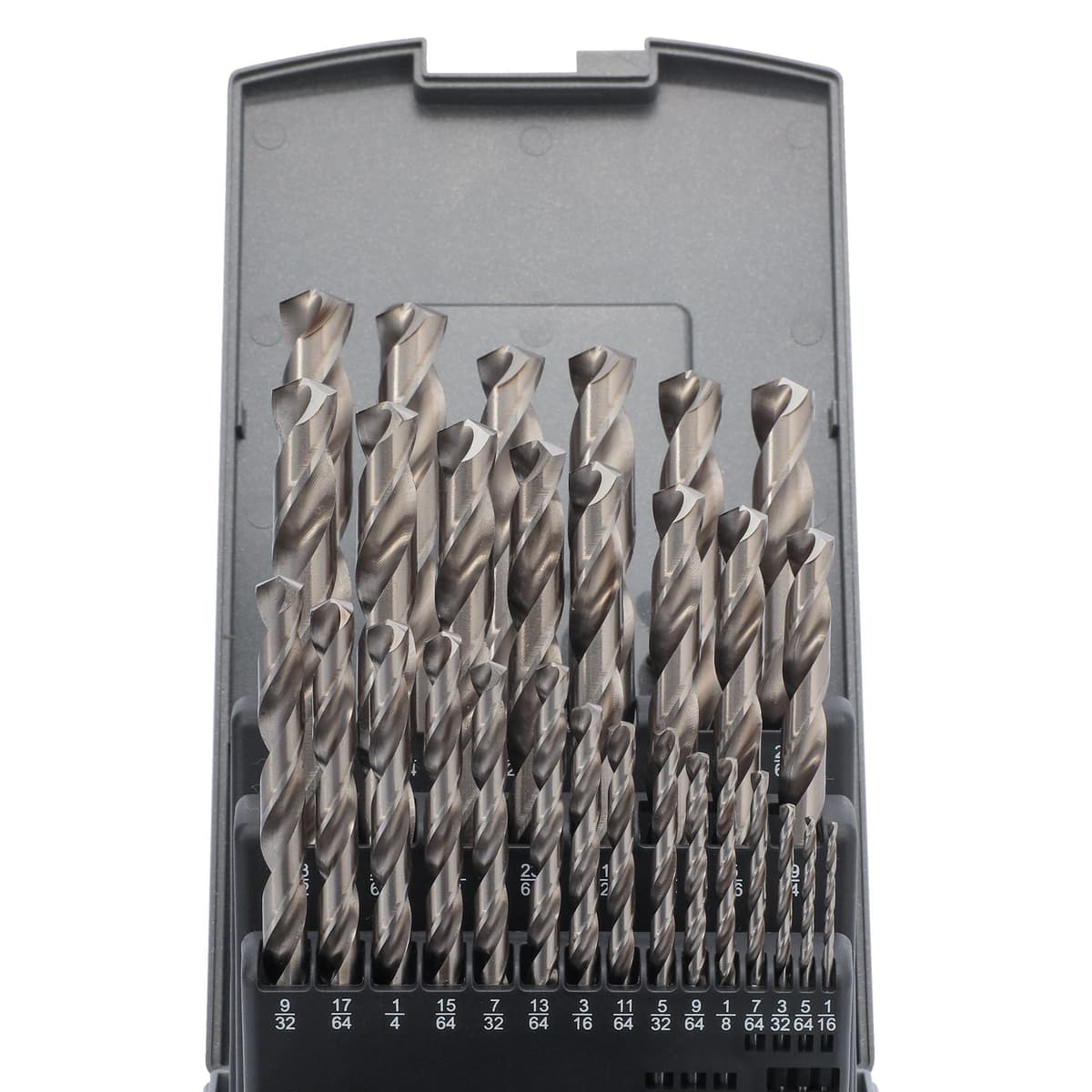 Набор сверл дюймовых RUKO HSS-G 118° DIN 338 1/16"-1/2" 29 шт 214851RO