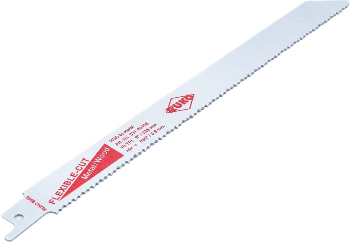 Полотно для сабельных пил RUKO BiMetall 305 мм 10/14Tpi S1225VF 5 шт 33189295