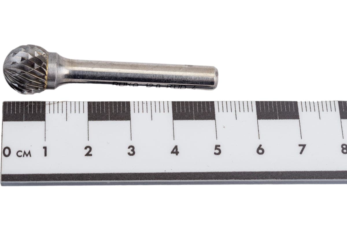 Бор-фреза твердосплавная RUKO HM D(KUD) 12,0x11x51x6 мм 116044