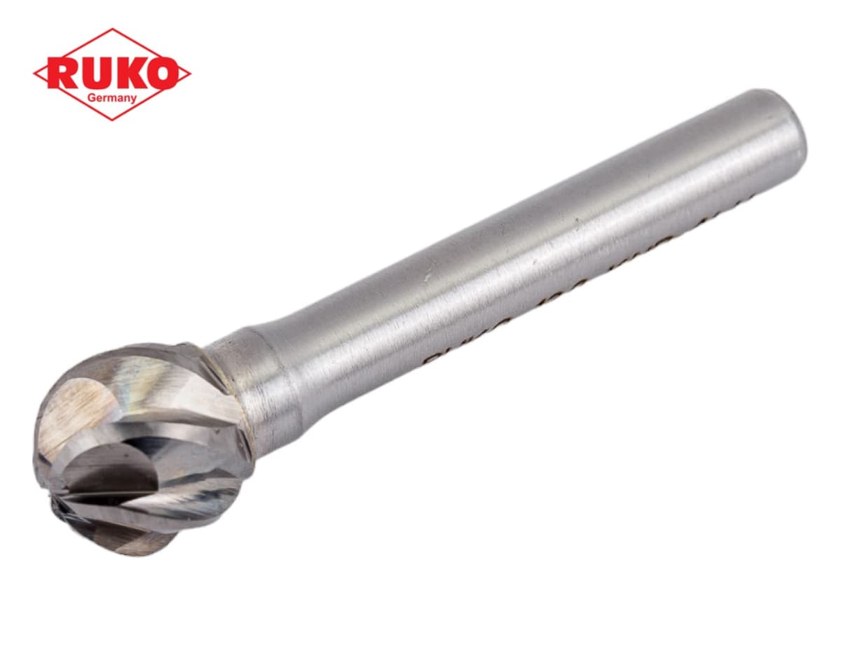 Бор-фреза твердосплавная RUKO HM ALU D(KUD) 12,0x11x51x6 мм 116044A