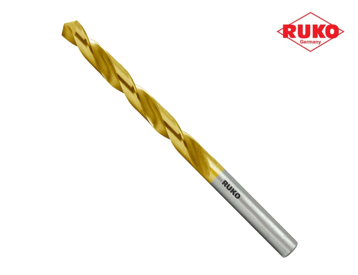 Сверло по металлу RUKO HSS-G TiN 4,8x86/52 мм DIN338 h8 5xD 118° 250048T