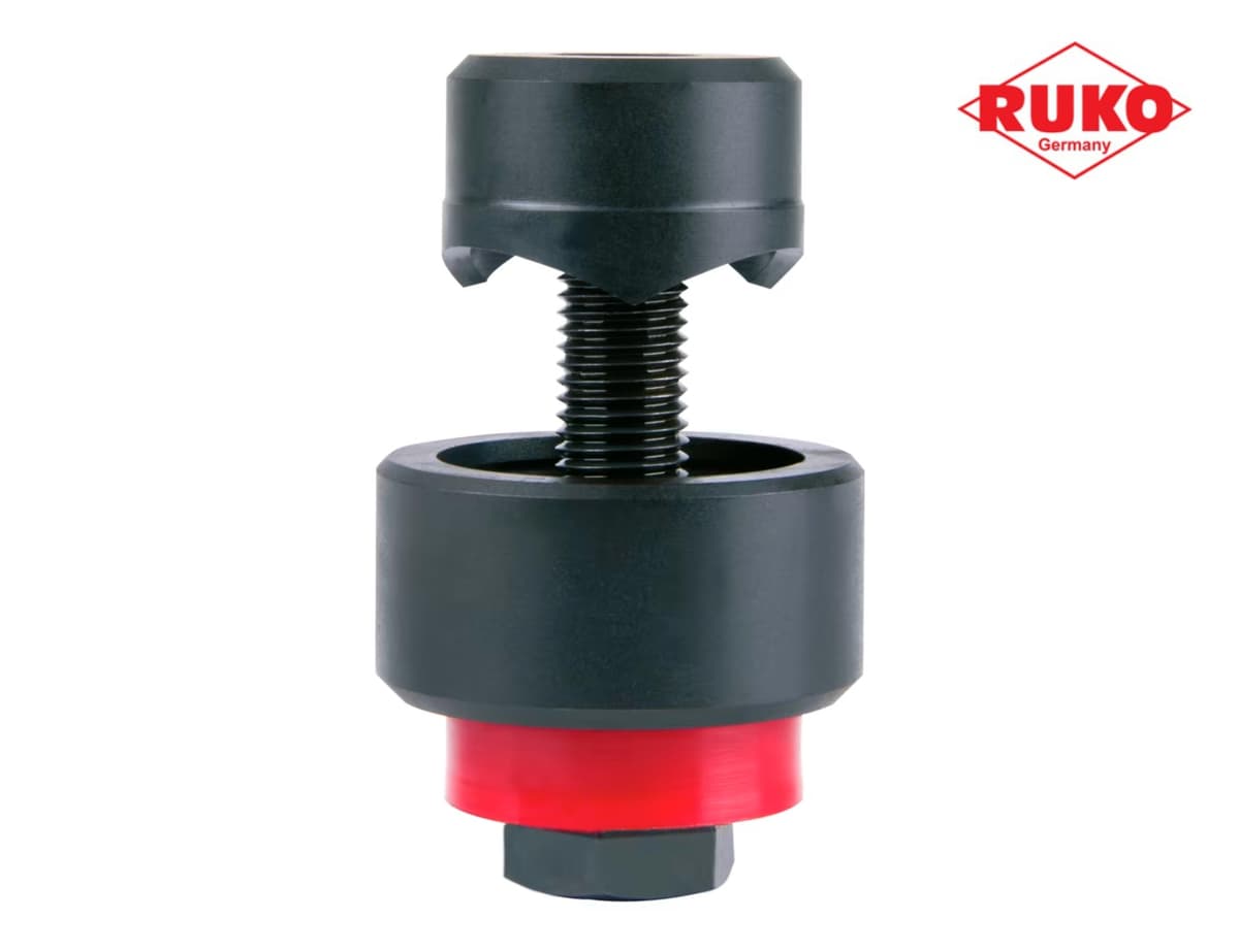 Пробойник отверстий  в металле RUKO с подшипником 25,0 мм 3z 109250K