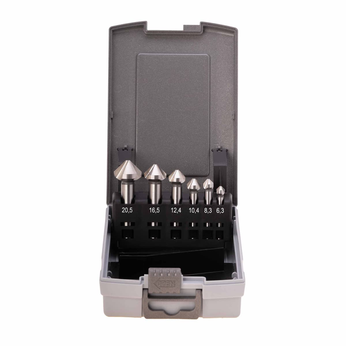 Набор зенковок RUKO 90° 6,3-20,5 мм DIN335C HSS-G 3z 6 шт 102152RO