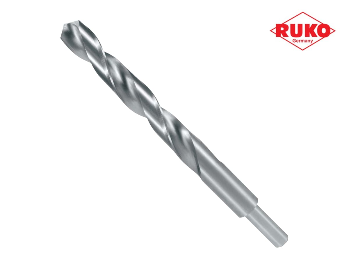 Сверло  с проточенным хвостовиком по металлу RUKO HSS-G 10,5x133/87 мм DIN338 h8 5xD 118° 2004105