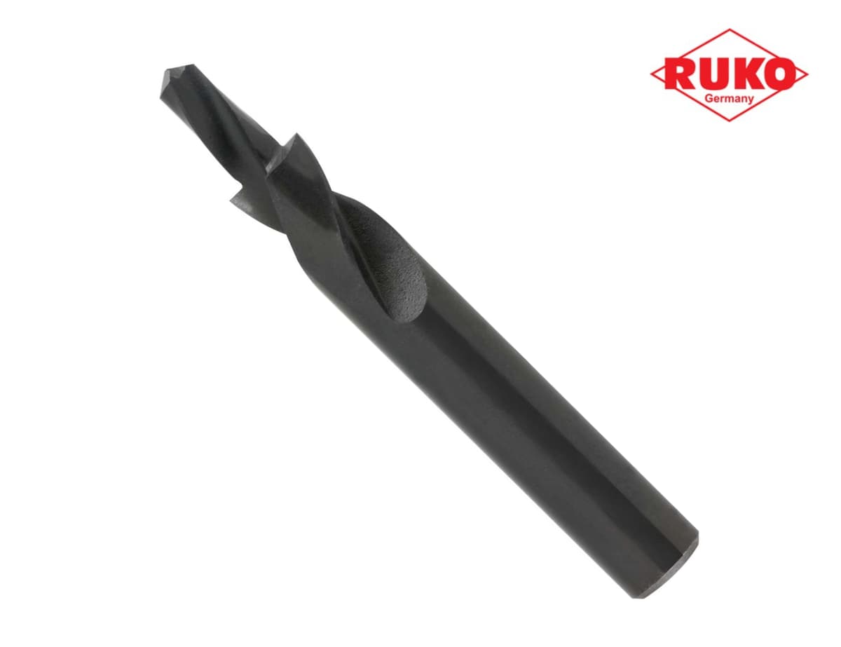 Комбинированное сверло-зенкер RUKO HSS-G VAP M10 180° 11x19x23/64/127 мм 102631