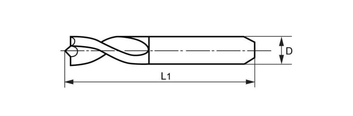 Сверло по точечной сварке RUKO Spotle Drill HSS-Co5 6,5x40 мм 101065