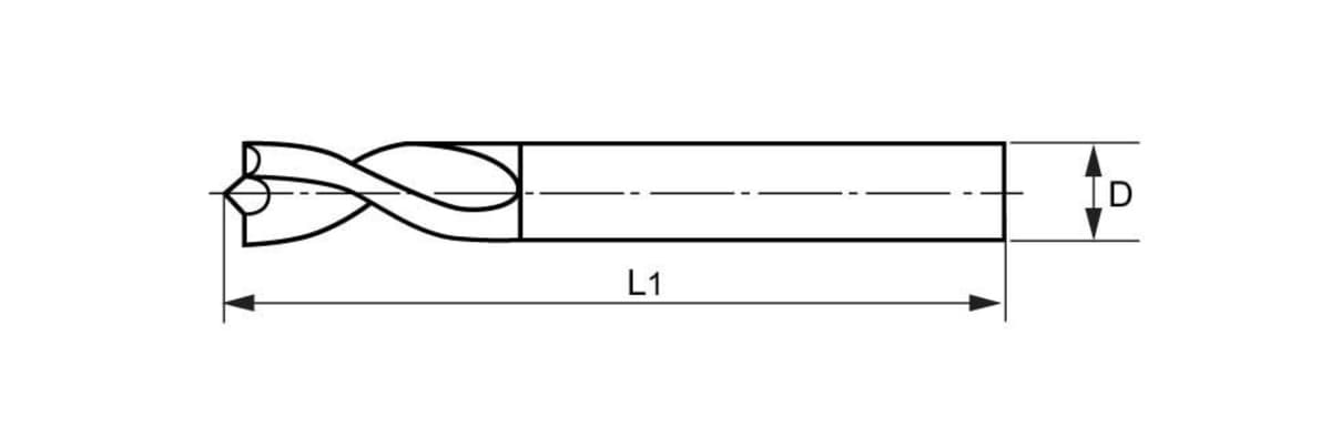 Сверло по точечной сварке RUKO Fast Cut HSSE-Co5 DIN 1897 7x68/30 мм 101111