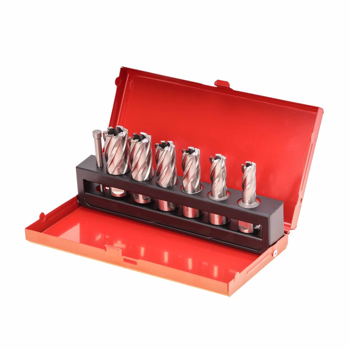 Набор корончатых сверл RUKO HSS-G Weldon19 12-22 мм 7 шт 108820