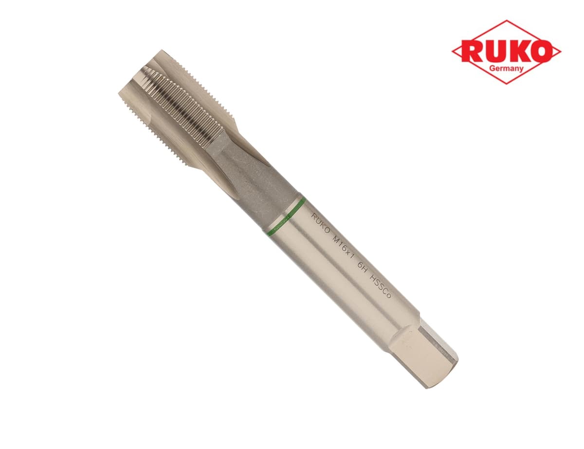 Метчик машинный RUKO HSSE DIN374 6h метрическая резьба М16х1,5 мм 260160E