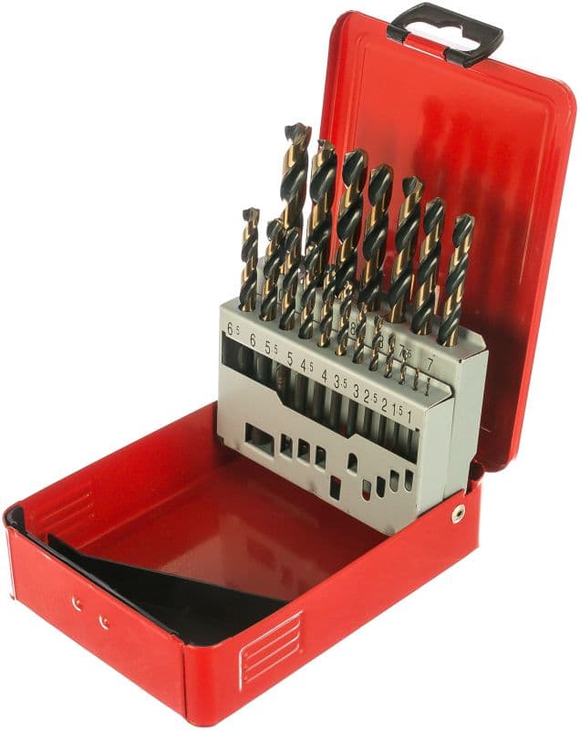 Набор сверл RUKO Speed Cut HSS-G 1,0-10,0 мм 19 шт 288214