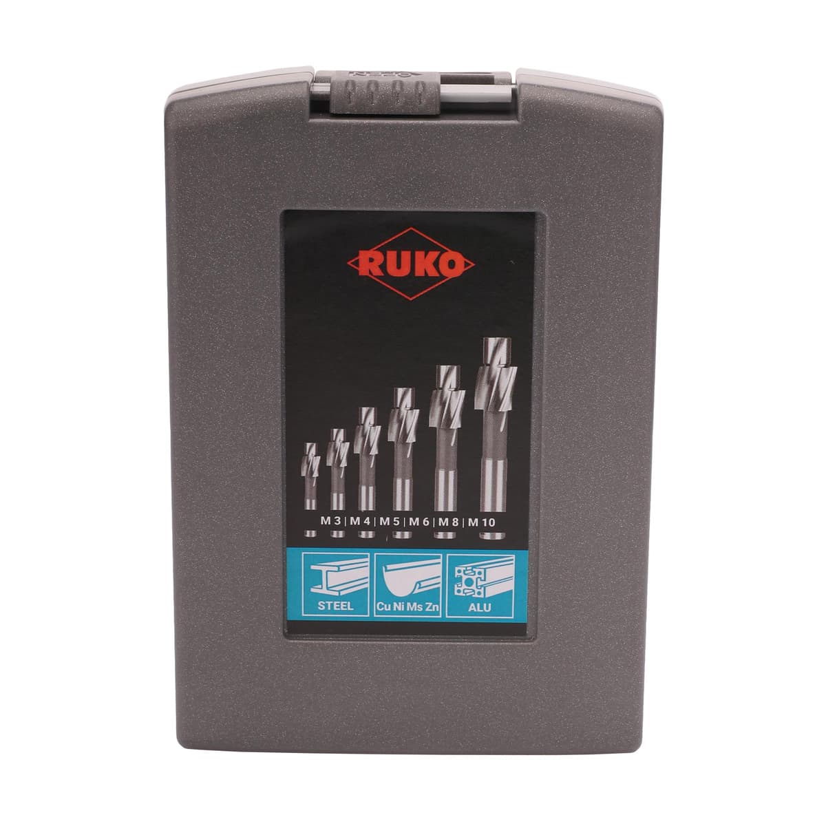 Набор цековок RUKO М3-M10 DIN373 (под резьбу) HSS 6 шт 102452RO