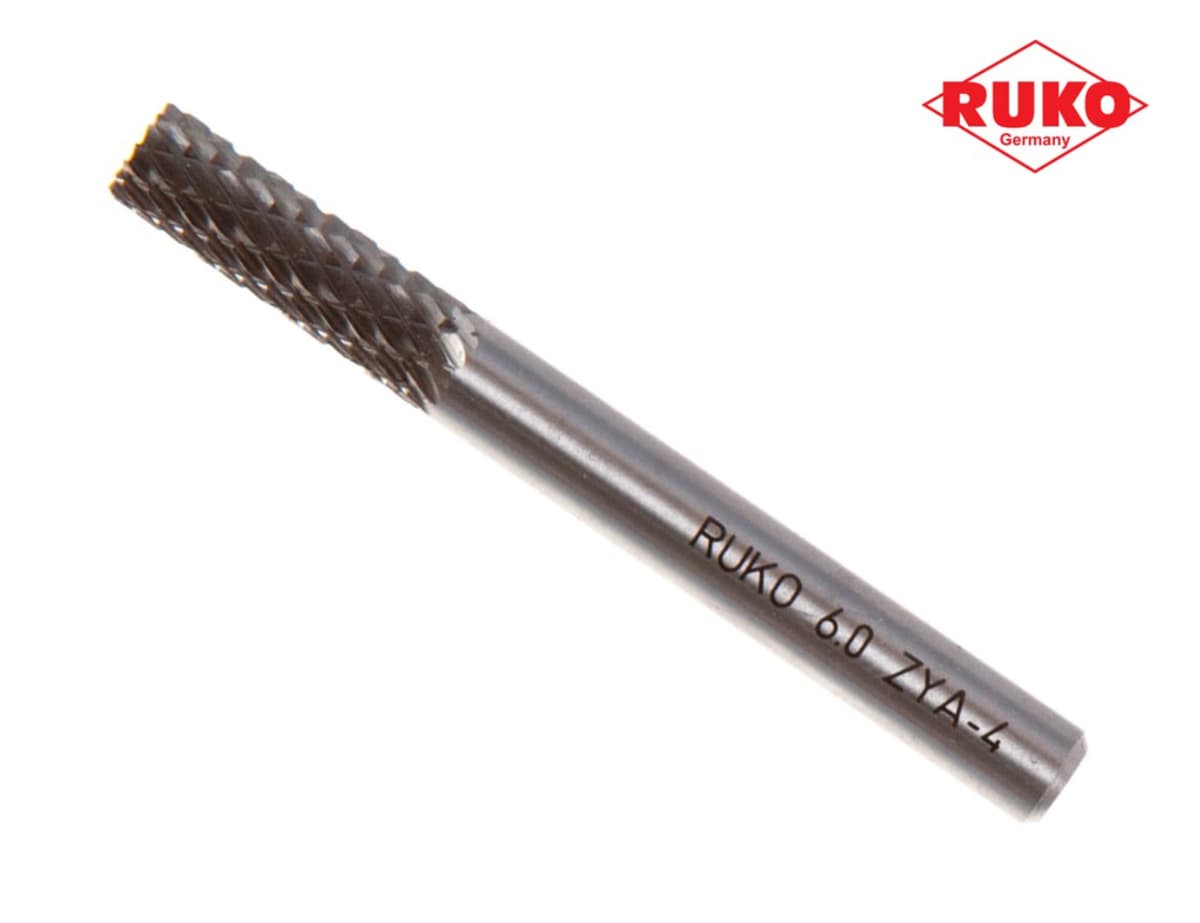 Бор-фреза твердосплавная RUKO HM B(ZYAS) 6,0x18x58x6 мм 116015