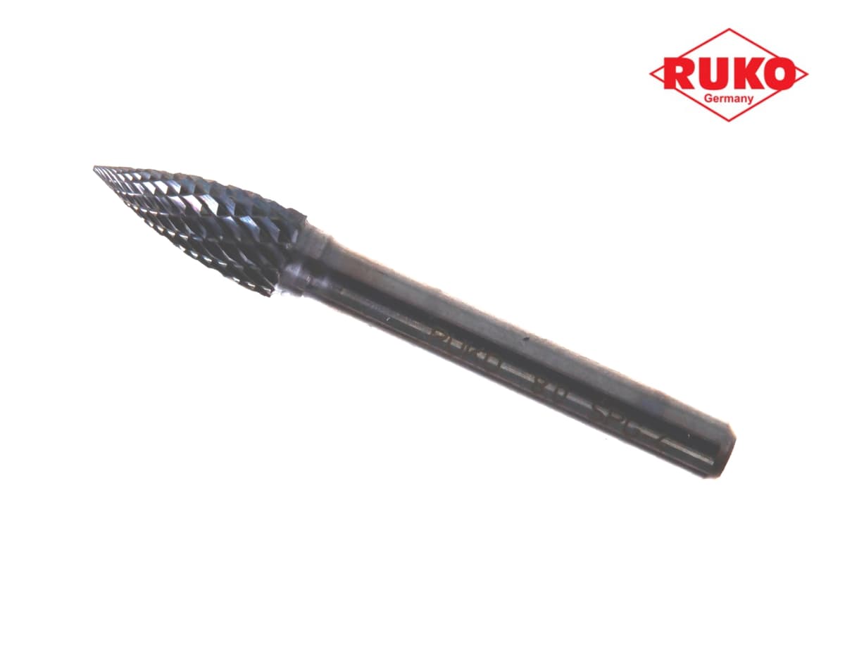 Бор-фреза твердосплавная RUKO HM G(SPG) 8,0x18x60x6 мм 116026
