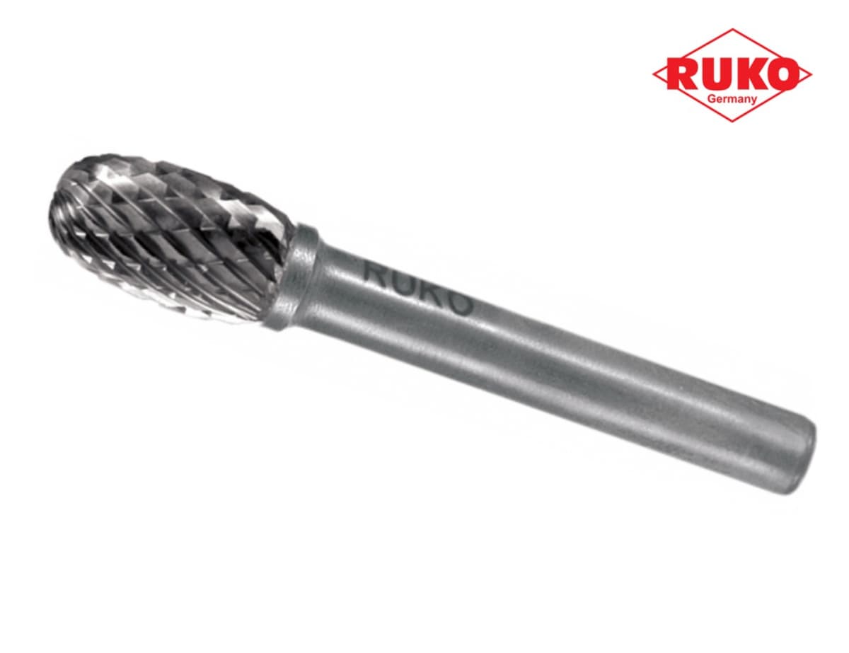 Бор-фреза твердосплавная RUKO HM E(TRE) 8,0x13x53x6 мм 116212