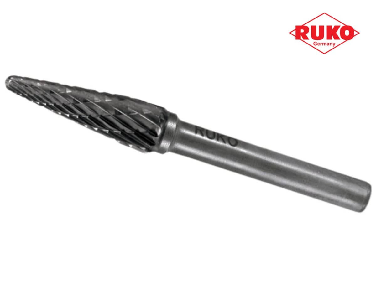 Бор-фреза твердосплавная RUKO HM L(KEL) 16,0x30x70x6 мм 116237