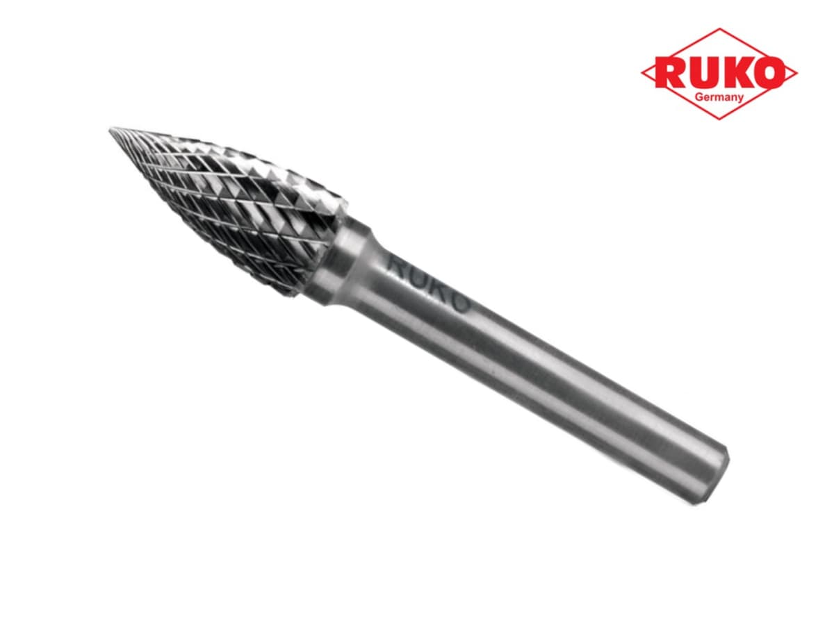 Бор-фреза твердосплавная RUKO HM G(SPG) 3,0x13x38x3 мм 116049