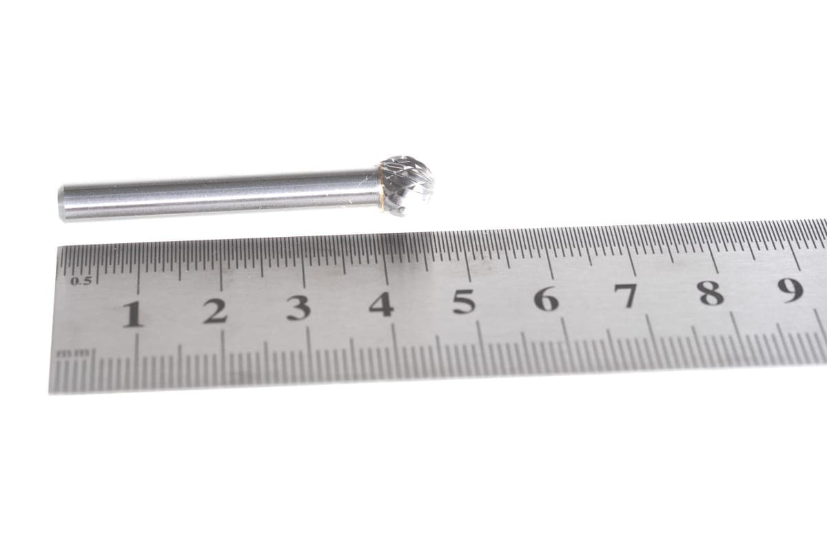 Бор-фреза твердосплавная RUKO HM D(KUD) 8,0x7,2x47x6 мм 116042