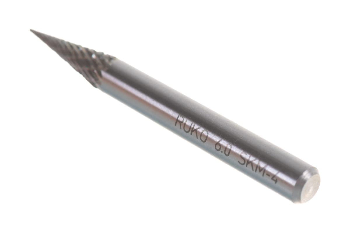 Бор-фреза твердосплавная RUKO HM M(SKM) 6,0x18x58x6 мм 116035