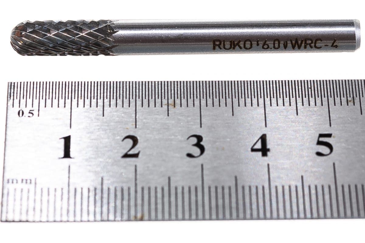 Бор-фреза твердосплавная RUKO HM C(WRC) 6,0x16x56x6 мм 116020