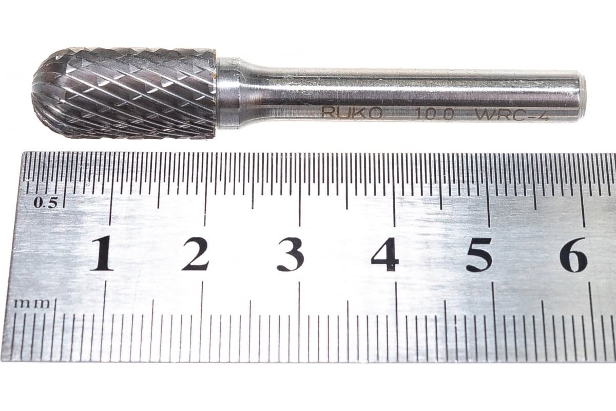 Бор-фреза твердосплавная RUKO HM C(WRC) 10,0x20x60x6 мм 116022