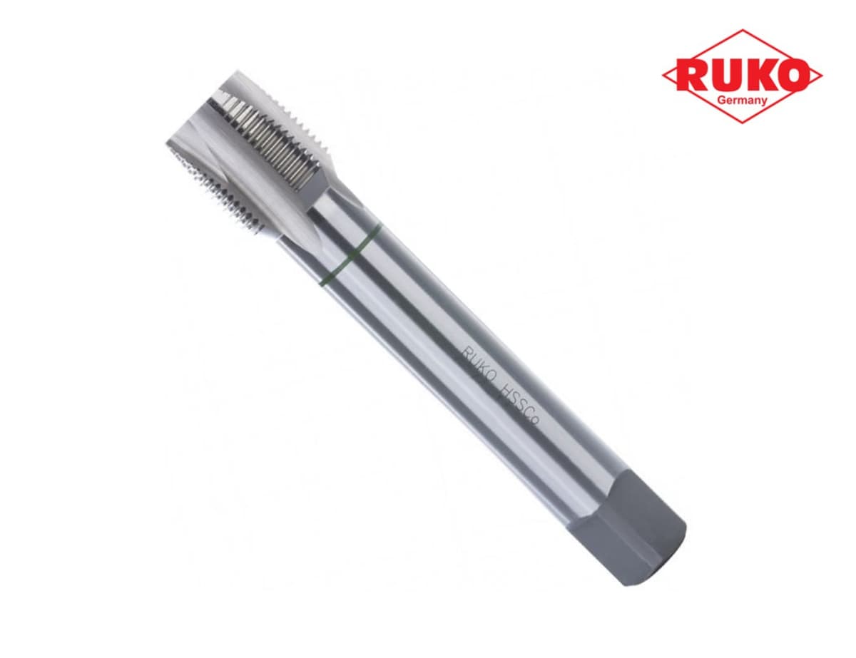 Метчик машинный RUKO HSSE DIN5156 трубная резьба G 1/4"-19 262014E