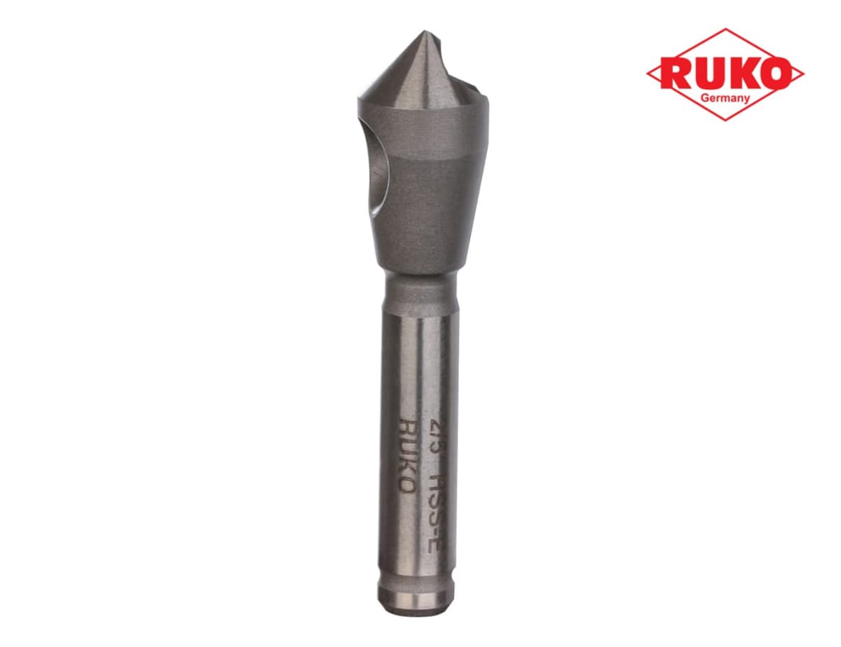 Зенковка полая с отверстием RUKO 90° 10,0 мм 2/5 HSSE-Co5 1z Ø6 мм 102301E