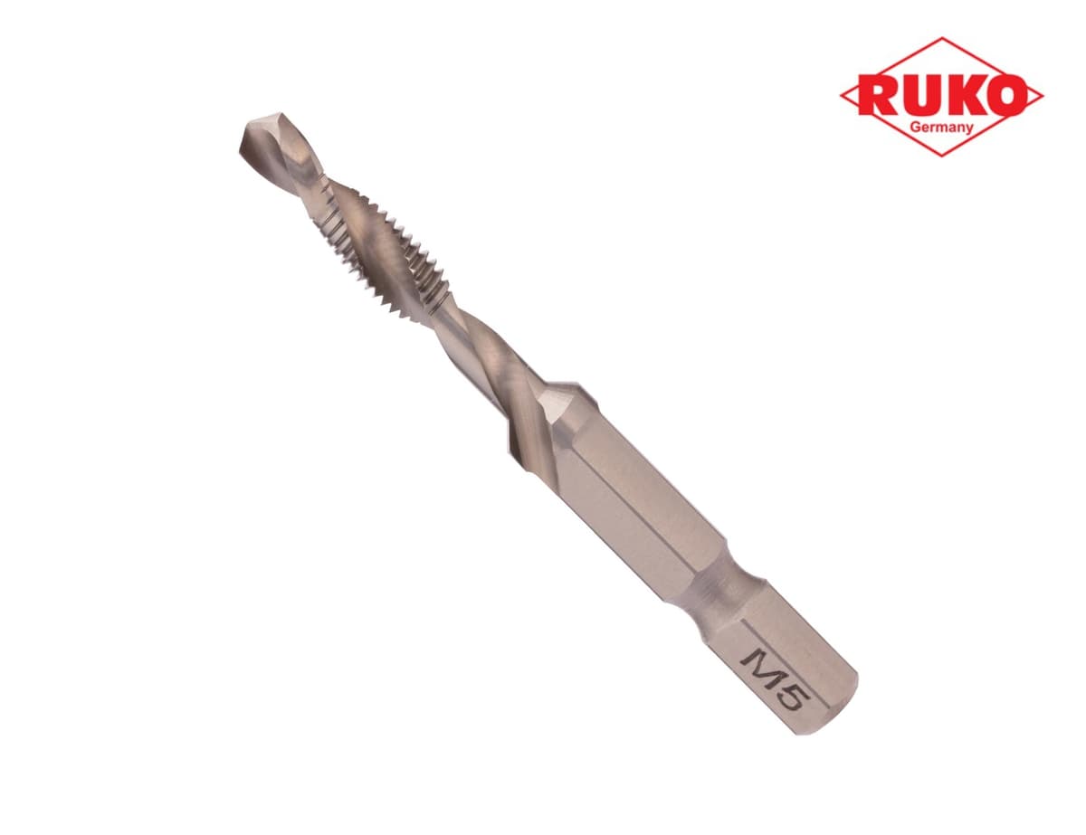 Метчик для шуруповерта RUKO HSS-G 6h метрическая резьба М5х0,8 мм 270016