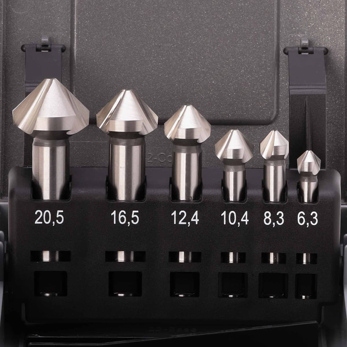 Набор зенковок RUKO 90° 6,3-20,5 мм DIN335C HSS-G 3z 6 шт 102152RO