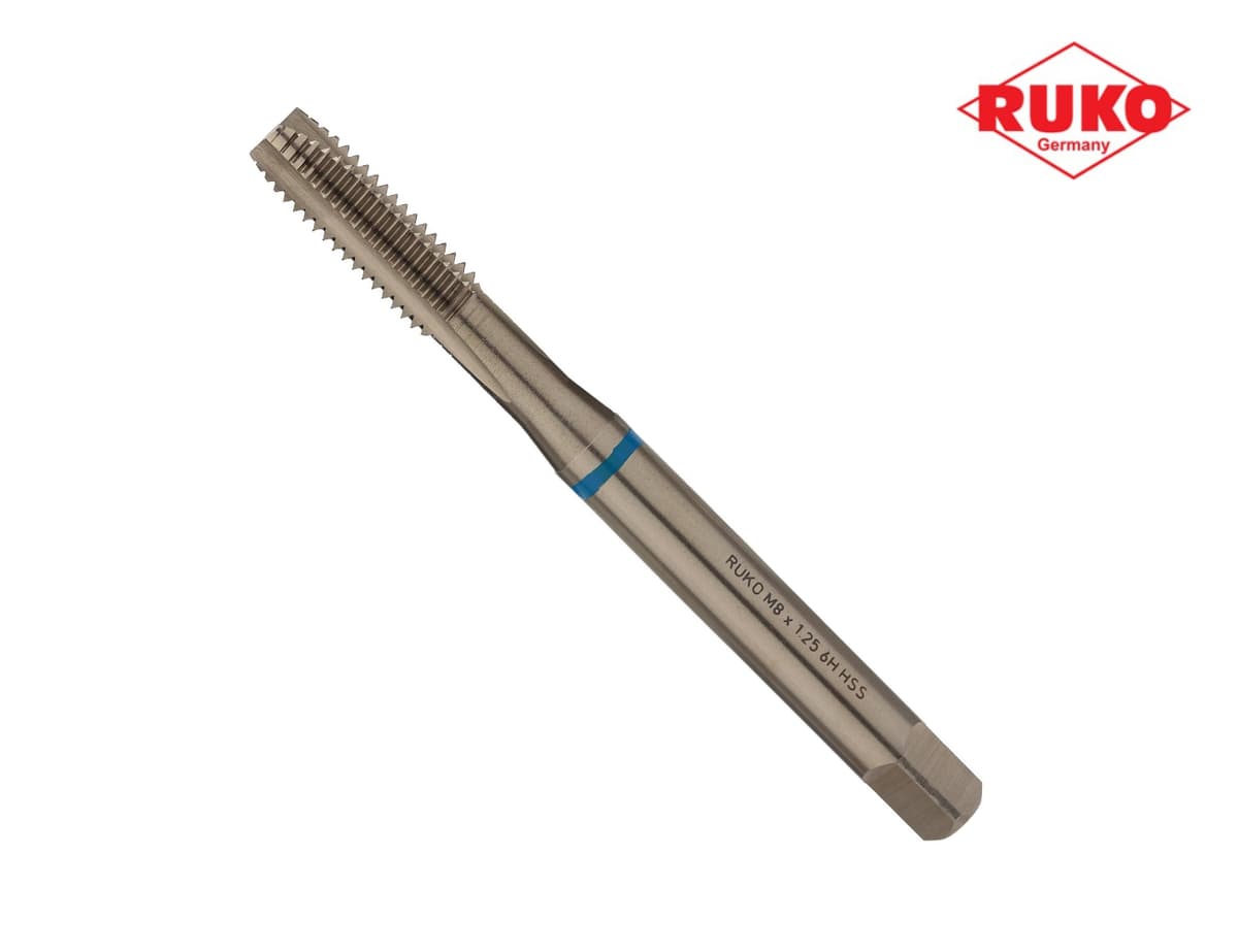 Метчик машинный RUKO HSS-G DIN371 6h метрическая резьба М8х1,25 мм 232080