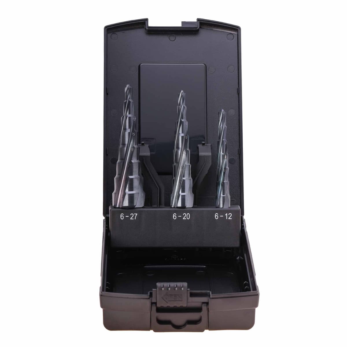 Набор ступенчатых сверл RUKO UltimateCUT HSS-G RUnaTEC 6-12/6-20/6-27 мм 3 шт 101087PRO