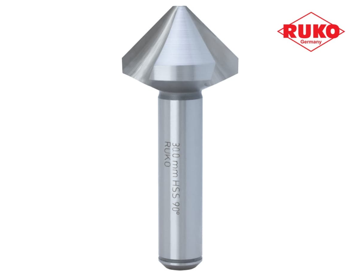 Зенковка RUKO ц/х 90° 30,0 мм HSS-G 3z DIN335C L71 мм Ø12 мм 102172
