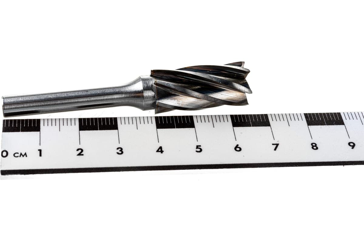 Бор-фреза твердосплавная RUKO HM ALU B(ZYAS) 12,0x25x65x6мм 116018A