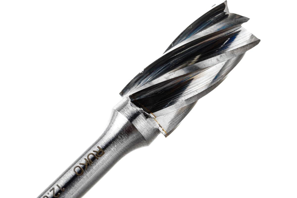 Бор-фреза твердосплавная RUKO HM ALU B(ZYAS) 12,0x25x65x6мм 116018A