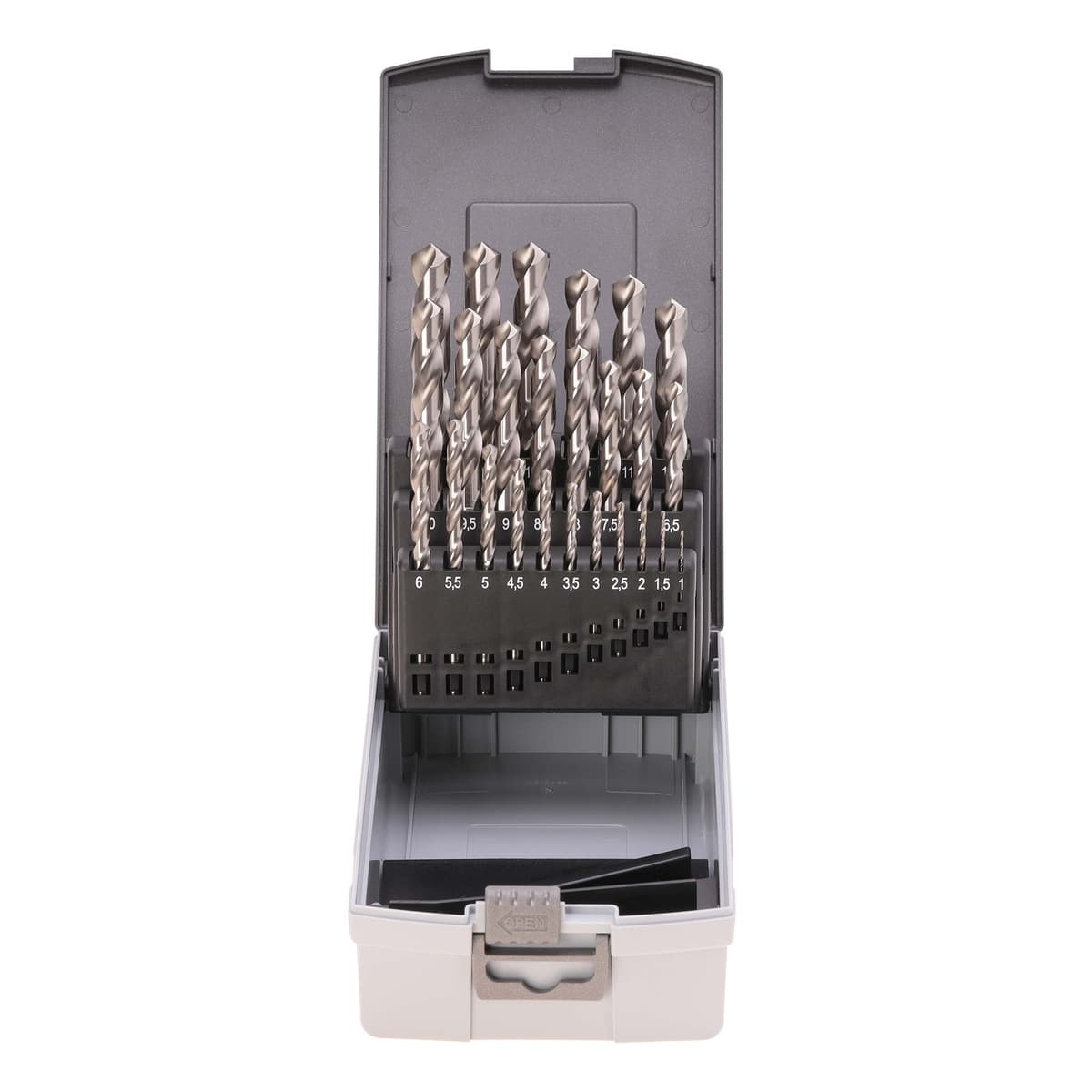 Набор сверл RUKO HSS-G 118° DIN338 1,0-13,0 мм 25 шт 214215RO