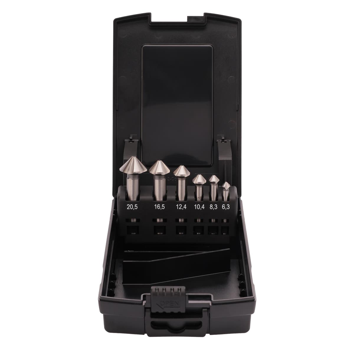 Набор зенковок RUKO UltimateCut 4S 90° 6,3-20,5 мм HSS-G 4z 6 шт 102890RO