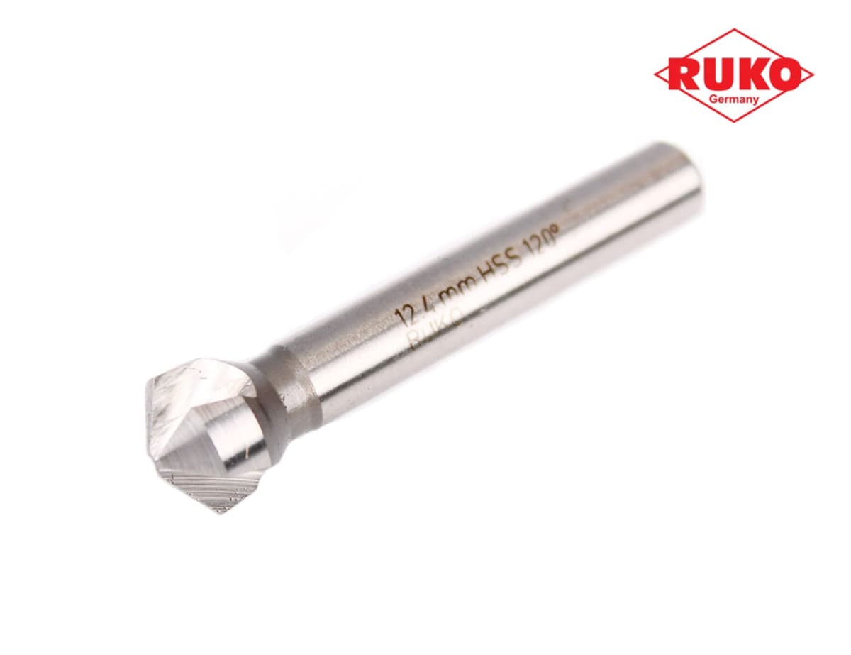 Зенковка RUKO ц/х 120° 12,4 мм HSS-G 3z L56 мм Ø8 мм 102244