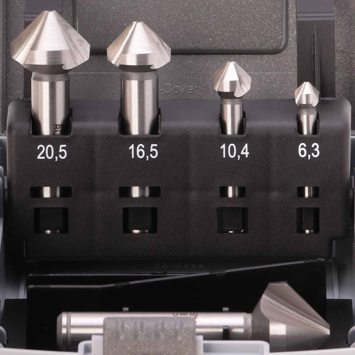 Набор зенковок RUKO 90° 6,3-25 мм DIN335C HSSE-Co5 3z 5 шт 102154ERO