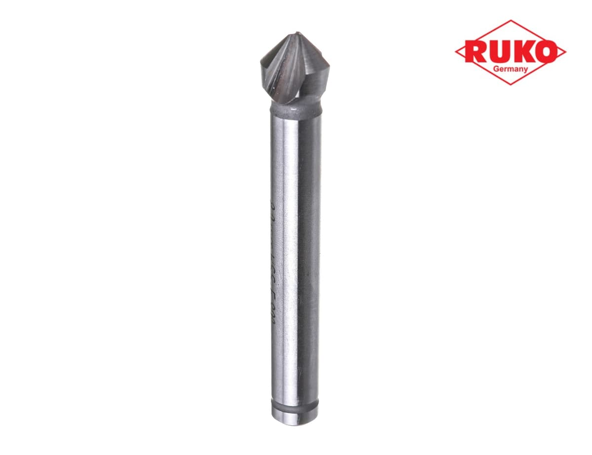 Зенковка RUKO ц/х 90° 10,4 мм HSS-G 3z DIN335C L50 мм Ø6 мм M5(BF) 102114