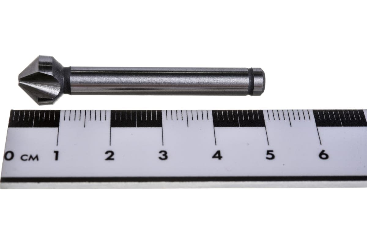 Зенковка RUKO ц/х 90° 10,4 мм HSSE-Co5 3z DIN335C L50 мм Ø6 мм M5(BF) 102114E