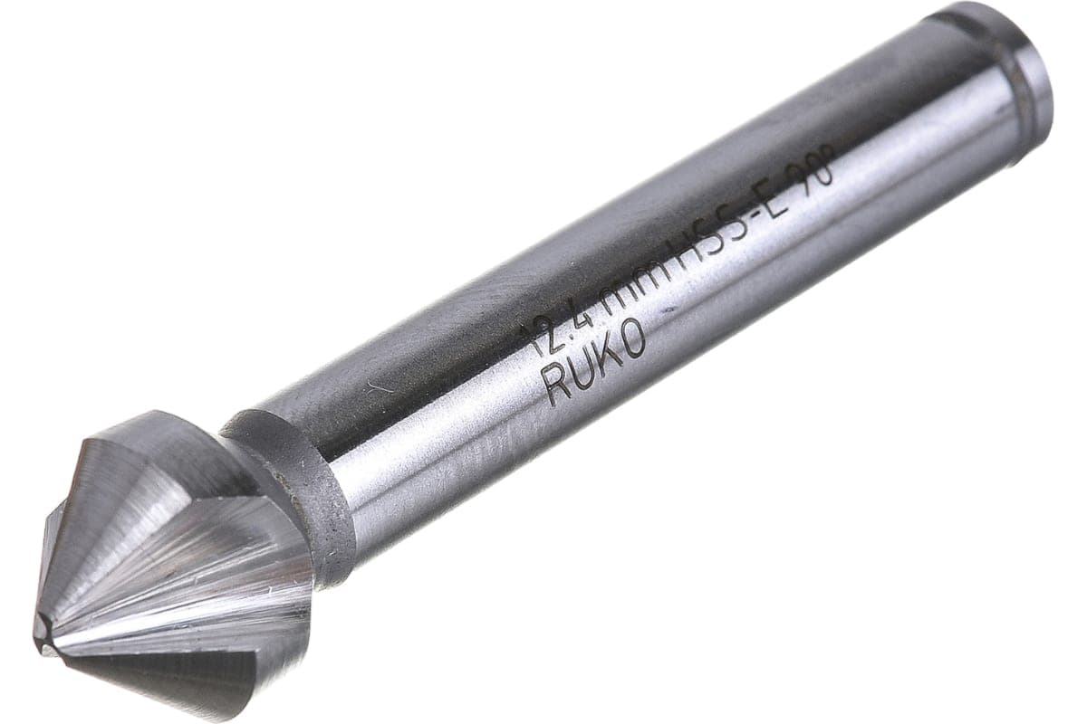 Зенковка RUKO ц/х 90° 12,4 мм HSS-G 3z DIN335C L56 мм Ø8 мм M6(BF) 102116