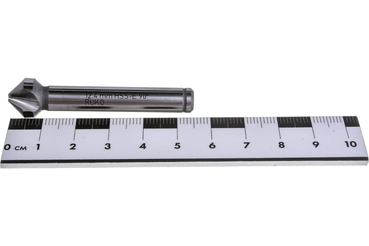 Зенковка RUKO ц/х 90° 12,4 мм HSS-G 3z DIN335C L56 мм Ø8 мм M6(BF) 102116